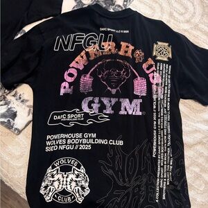 Darc Sport Black and Purple Graphic Tee